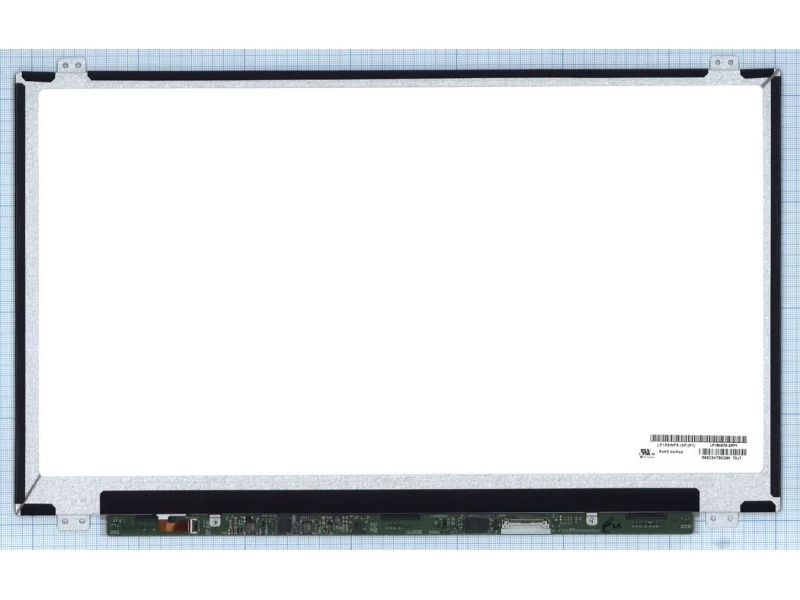 Матрица, экран, дисплей для ноутбука 15.6" LP156WF6(SP)(P1), LP156WF6 (SP)(P1), LP156WF6-SPP1 1920x1080 (Full HD), IPS, 30pin eDP, Slim, Матовая