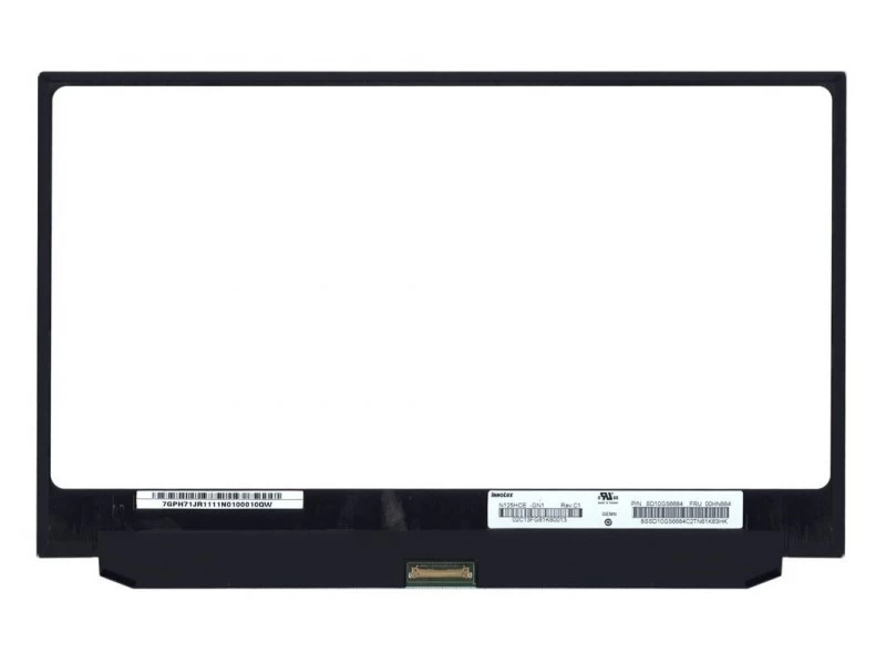 Матрица, экран, дисплей для ноутбука 12.5" N125HCE-GN1 1920x1080 (Full HD), AAS, 30pin eDP, Slim, Матовая