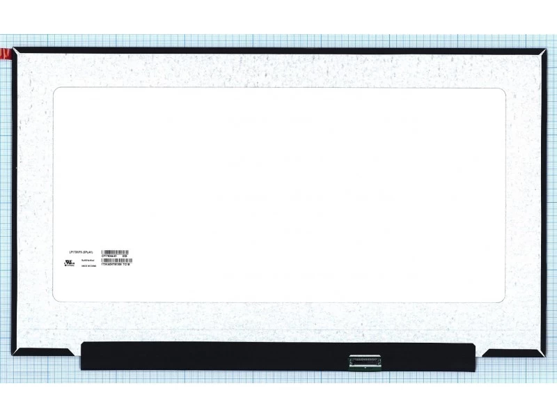 Матрица, экран, дисплей для ноутбука 17.3" LP173WF5(SP)(A1), LP173WF5 (SP)(A1), LP173WF5-SPA1 1920x1080 (Full HD), IPS, 30pin eDP, Slim, Матовая