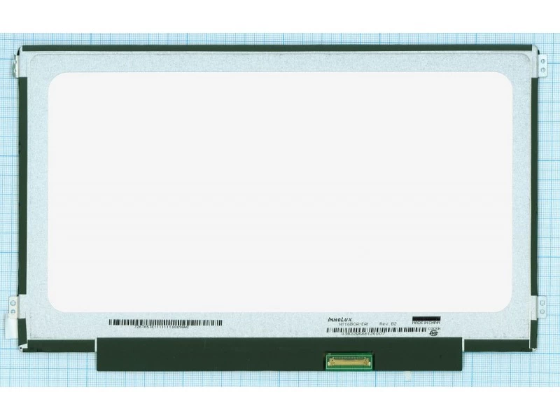 Матрица, экран, дисплей для ноутбука 11.6" N116BCA-EA1 Rev. B2 1366x768 (HD), AAS, 30pin eDP, Slim, Матовая