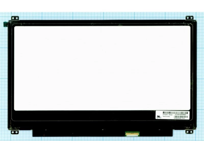 Матрица, экран, дисплей для ноутбука 13.3" LP133WF2(SP)(L6), LP133WF2 (SP)(L6), LP133WF2-SPL6 1920x1080 (Full HD), IPS, 30pin eDP, Slim, Матовая