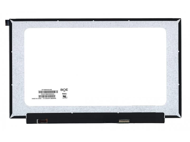 Матрица, экран, дисплей для ноутбука 15.6" NT156WHM-N49 1366x768 (HD), TN, 30pin eDP, Slim, Матовая