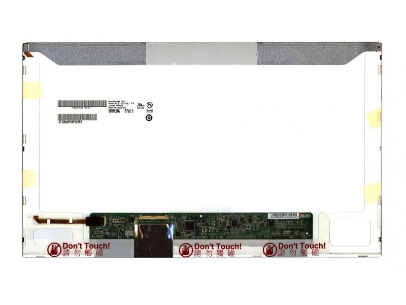 Матрица, экран, дисплей для ноутбука 14.0" B140XW01 v.B 1366x768 (HD), TN, 40pin, Глянцевая