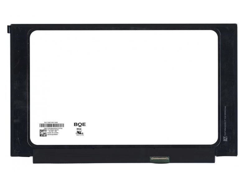 Матрица, экран, дисплей для ноутбука 15.6" NV156FHM-N4K 1920x1080 (Full HD), ADS, 144Hz, 40pin eDP, Slim, Матовая
