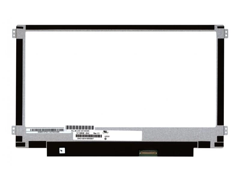 Матрица, экран, дисплей для ноутбука 11.6" N116BGE-EA2 1366x768 (HD), TN, 30pin eDP, Slim, Матовая