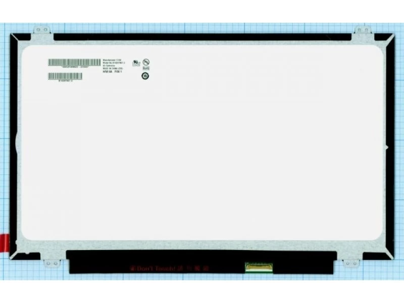 Матрица, экран, дисплей для ноутбука 14.0" B140HTN01.C 1920x1080 (Full HD), TN, 30pin eDP, Slim, Матовая
