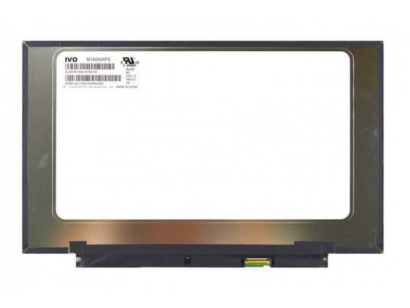 Матрица, экран, дисплей для ноутбука 14.0" M140NWF5 R2 1920x1080 (Full HD), IPS, 30pin eDP, Slim, Матовая