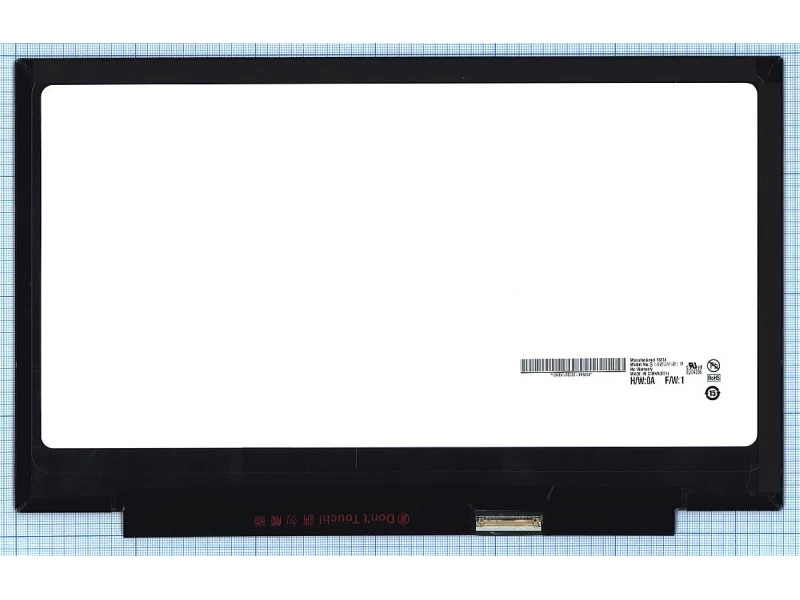 Матрица, экран, дисплей для ноутбука 14.0" B140QAN01.0 2560x1440 (WQHD), AHVA, 40pin eDP, Slim, Матовая