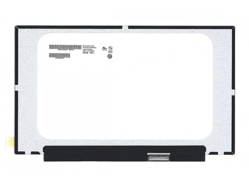 Матрица, экран, дисплей для ноутбука 13.3" B133HAN06.5 1920x1080 (Full HD), AHVA, 40pin eDP, Slim, Матовая