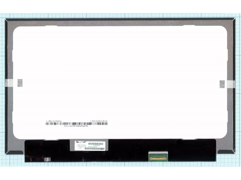 Матрица, экран, дисплей для ноутбука 13.3" LTN133HL09 1920x1080 (Full HD), PLS, 30pin eDP, Slim, Матовая