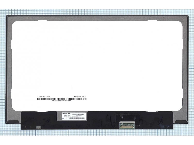 Матрица, экран, дисплей для ноутбука 13.3" LTN133HL09-H01 1920x1080 (Full HD), PLS, 30pin eDP, Slim, Глянцевая