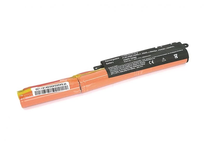 Аккумулятор, батарея для ноутбука Asus VivoBook A540, A543, D540, D543, F540, F543, K540, K543, R540, R543, X540, X543 Li-Ion 2600mAh, 11.25V OEM
