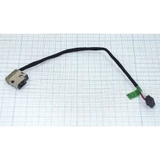 Разъём питания HP Pavilion 15-e000, 15-e100, 17-e000, 17-e100, 719859-001 (4.5x3.0мм + pin) с кабелем
