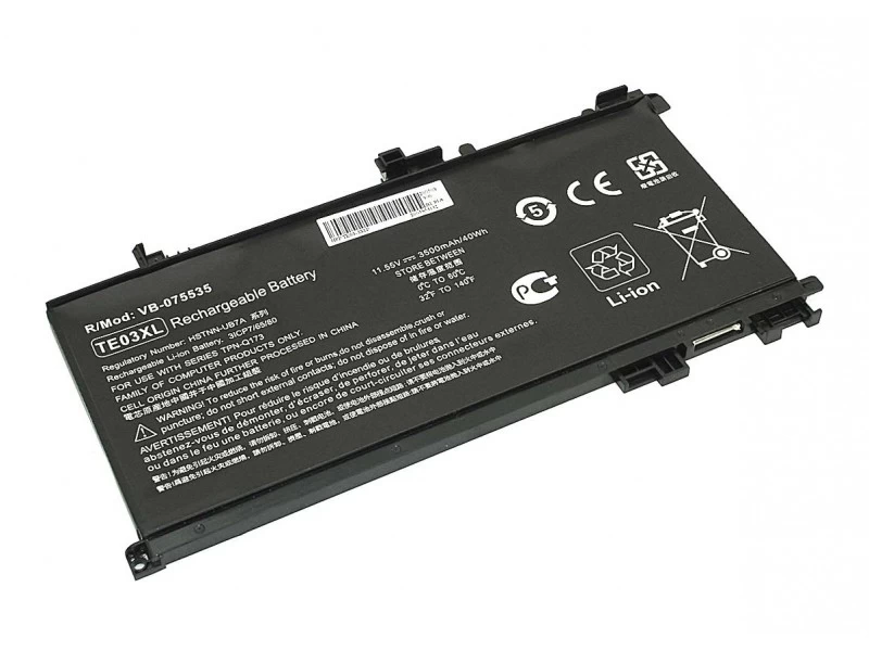 Аккумулятор, батарея для ноутбука HP Omen 15-ax000, 15-ax100, Pavilion 15-bc000, 15-bc300 Li-Ion 3500mAh, 11.55V OEM