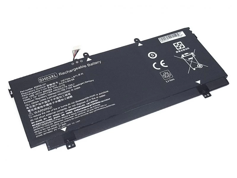Аккумулятор, батарея для ноутбука HP Spectre X360 13-ac000, 13-w000 Li-Ion 5000mAh, 11.55V OEM