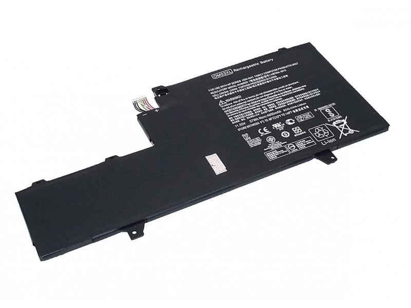 Аккумулятор, батарея для ноутбука HP EliteBook X360 1030 G2 Li-Ion 57Wh, 11.55V Type A, High Copy