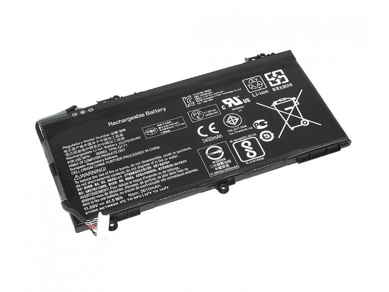 Аккумулятор, батарея для ноутбука HP Pavilion 14-al000, 14-al100 Li-Ion 41.5Wh, 11.55V High Copy