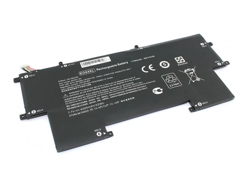 Аккумулятор, батарея для ноутбука HP EliteBook Folio G1, G1 M5-6Y54, G1 M5-6Y57, G1 M7-6Y75 Li-Ion 4200mAh, 7.7V OEM