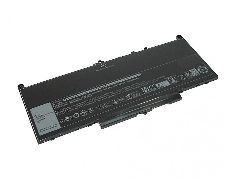 Аккумулятор, батарея для ноутбука Dell Latitude 12 E7270, 14 E7470 Li-Ion 55Wh, 7.6V High Copy