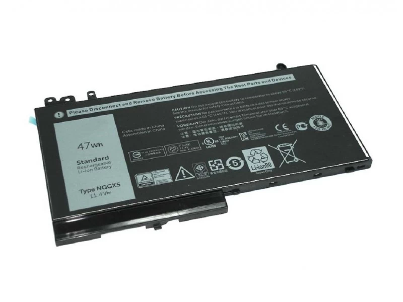 Аккумулятор, батарея для ноутбука Dell Latitude 12 E5270, 14 E5470, 15 E5570 Li-Ion 47Wh, 11.4V High Copy