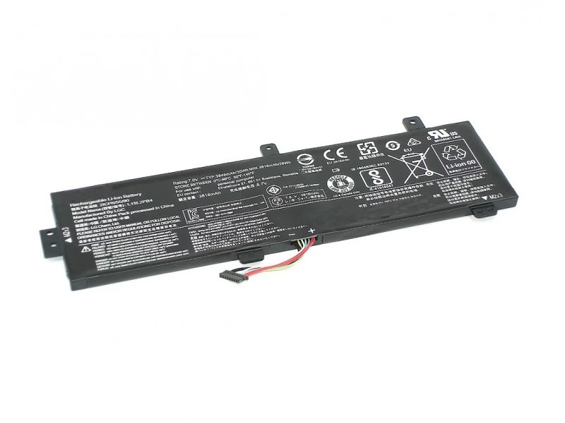 Аккумулятор, батарея для ноутбука Lenovo IdeaPad 310-15ABR, 310-15IKB, 310-15IKB Touch, 310-15ISK, 310-15ISK Touch, 510-15IKB, 510-15ISK Li-Ion 30Wh, 7.6V High Copy