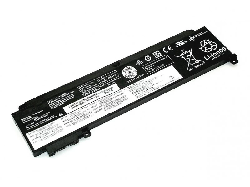 Аккумулятор, батарея для ноутбука Lenovo ThinkPad T460S, T470S Li-Ion 24Wh, 11.1V High Copy