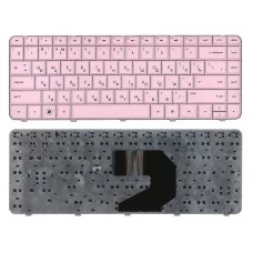Клавиатура для ноутбука HP 240, 245, 250, 255, 430, 435, 450, 455, 630, 635, 650, 655, Pavilion g6-1000, g6-1100, g6-1200, g6-1300, Compaq Presario CQ43, CQ45, CQ57, CQ58, 645893-251 Розовая