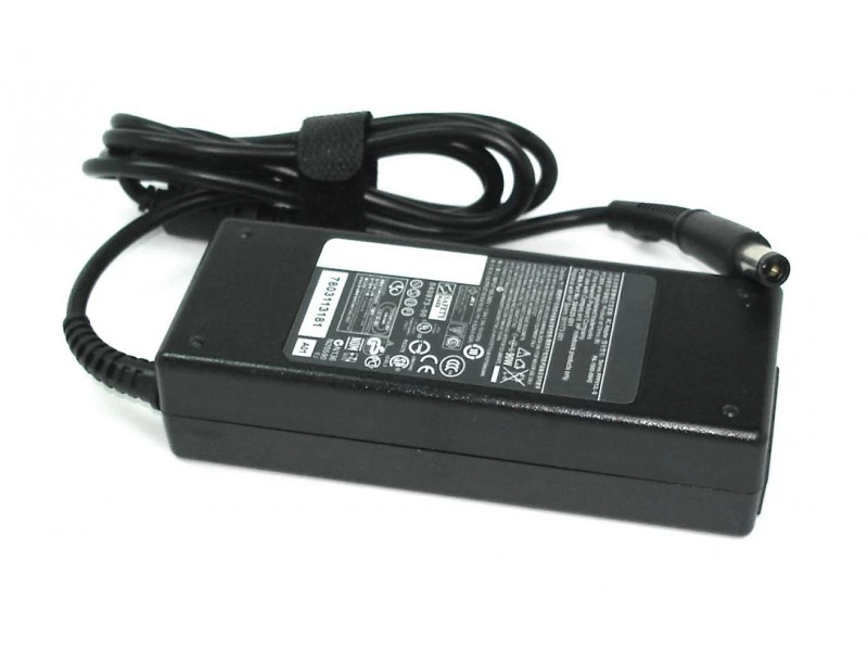 Блок питания, зарядное устройство, адаптер для ноутбука HP 19.5V, 4.62A, 90W (7.4x5.0мм) HC