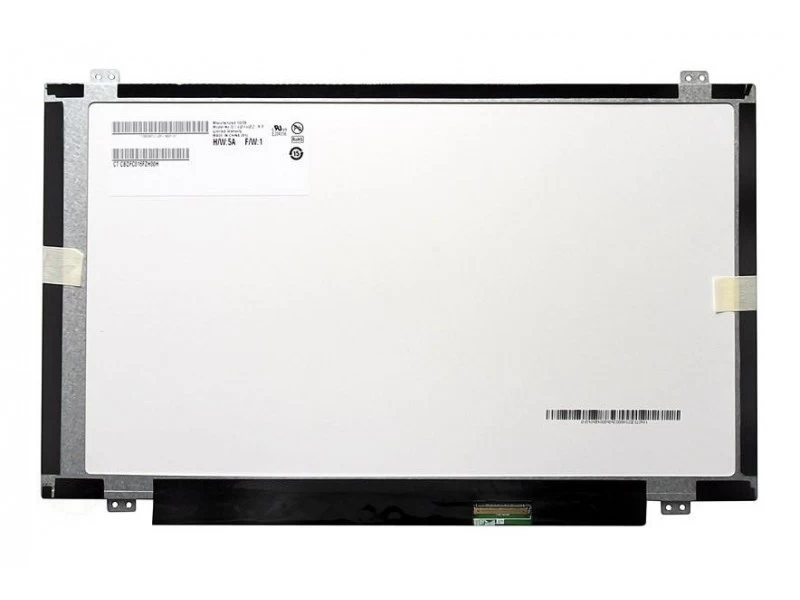 Матрица, экран, дисплей для ноутбука 14.0" B140XW02 v.1 1366x768 (HD), TN, 40pin, Slim, Глянцевая