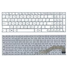 Клавиатура Asus VivoBook A540, A543, D540, D543, F540, F543, K540, K543, R540, R543, X540, X543, MP-13K93SU-G50 белая, без рамки