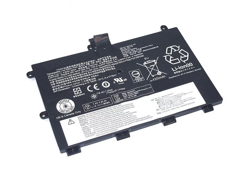 Аккумулятор, батарея для ноутбука Lenovo ThinkPad Yoga 11e Li-Ion 34Wh, 7.4V High Copy