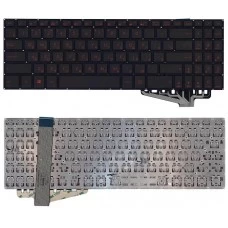 Клавиатура Asus F570DD, F570UD, F570ZD, FX570DD, FX570UD, FX570ZD, X570DD, X570UD, X570ZD, 0KNB0-5603RU00 черная