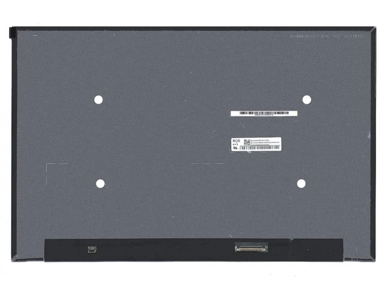 Матрица, экран, дисплей для ноутбука 16.0" NV160WUM-NX3 1920x1200 (WUXGA), ADS, 165Hz, 40pin eDP, UltraSlim, Матовая