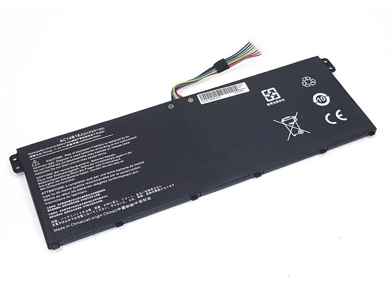 Аккумулятор, батарея для ноутбука Acer Aspire A315-21, A315-31, A315-51, A315-53G, E5-771, ES1-511, ES1-531, ES1-571, ES1-711, Chromebook CB5-311, CB5-571, Extensa 2508, 2519, 2530 Li-Ion 2600mAh, 11.4V OEM
