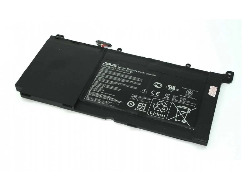 Аккумулятор, батарея для ноутбука Asus VivoBook A551LN, K551LA, K551LB, K551LN, R553LN, S551LA, S551LB, S551LN, V551LA, V551LB, V551LN Li-Ion 48Wh, 11.4V High Copy