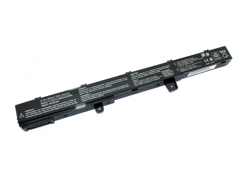 Аккумулятор, батарея для ноутбука Asus F451CA, F551C, F551MA, X441CA, X451CA, X451MA, X451MAV, X551, X551CA, X551MA, X551MAV Li-Ion 2600mAh, 11.25V OEM