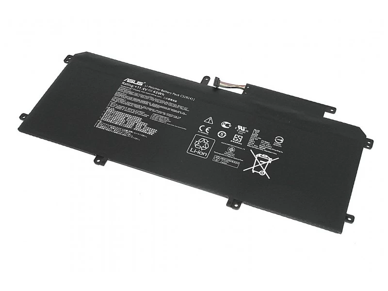 Аккумулятор, батарея для ноутбука Asus ZenBook U305, U305CA, U305FA, U305UA, UX305, UX305CA, UX305FA, UX305LA, UX305UA Li-Pol 45Wh, 11.4V High Copy