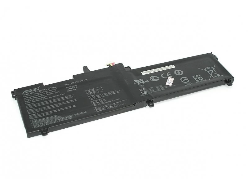 Аккумулятор, батарея для ноутбука Asus ROG GL702, GL702VI, GL702VM, GL702VS, GL702VT, GL702ZC Li-Pol 76Wh, 15.2V High Copy