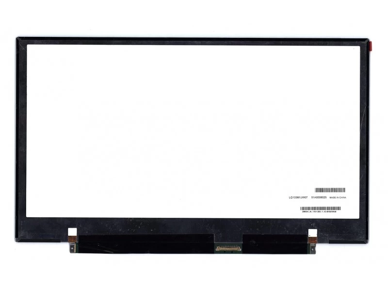 Матрица, экран, дисплей для ноутбука 13.3" LQ133M1JW07 1920x1080 (Full HD), IPS, 30pin eDP, Slim, Матовая