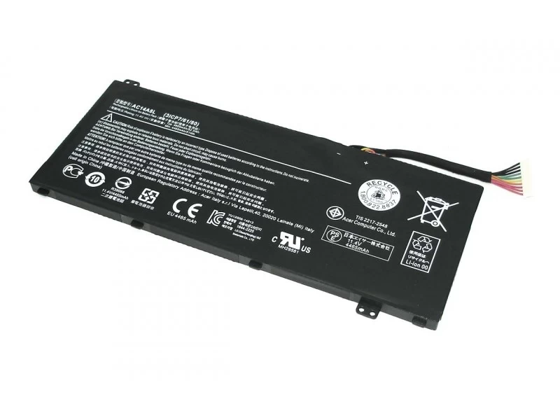 Аккумулятор, батарея для ноутбука Acer Aspire V Nitro VN7-571, VN7-571G, VN7-572, VN7-572G, VN7-591, VN7-591G, VN7-592, VN7-592G, VN7-791, VN7-791G Li-Ion 51Wh, 11.4V High Copy