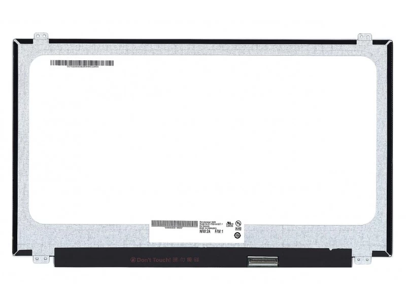 Матрица, экран, дисплей для ноутбука 15.6" B156HAN07.1 1920x1080 (Full HD), AHVA, 144Hz, 40pin eDP, Slim, Матовая